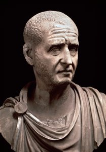Bust of Emperor Decius by Roman