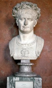 Bust of Emperor Trajan with a Wreath of Laurels and Medusa on the Torso by Roman
