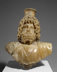 Bust of Serapis by Roman
