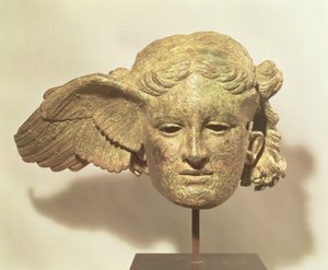 Head of Hypnos, or Sleep, 1st-2nd Century AD Copy of a Hellenistic Original