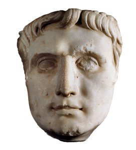 Mask of Emperor Augustus by Roman