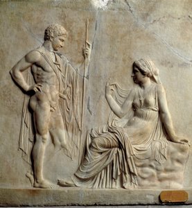 Relief Representing the Myth of Telephus (1st Century BC) by Roman