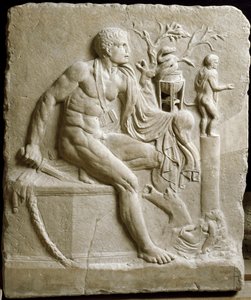 Orestes Consulting the Oracle of Apollo at Delphi by Roman