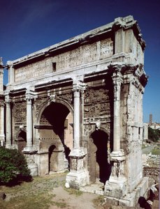 Arch of Triumph of the Roman Emperor Septimius Severus by Roman