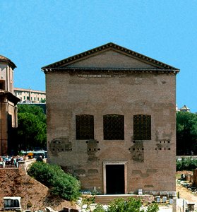 Roman Forum: View of the Curia