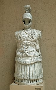 Trophy of Weapons in the Form of Parade Armor of Roman Soldier from the 1st Century BC by Roman