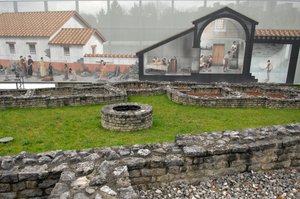 Roman Art: View of the Archeological Site of Augusta Raurica, Switzerland by Roman