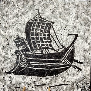 Sabratha Ship Returning to the Port of Ostia