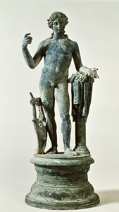 Statue of Apollo from the House of Red Walls, Pompeii, c.30AD by Roman