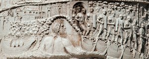 The Roman Legions Sail in Ancona under the Protection of Neptune (detail)