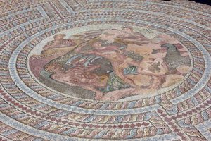 Theseus and the Minotaur, House of Theseus, Paphos, Cyprus by Roman