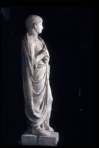 Togate statue of the young Nero, c.50AD by Roman
