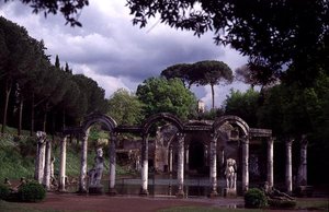 View of the Canopus canal, built in AD 118-128