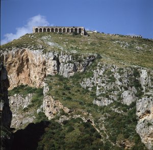 View of the temple of Jupiter by Roman