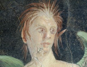 Winged Genius (detail)