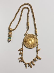 Collar with Medallion and Pendant