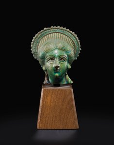 Head of Isis-Aphrodite by Roman Period Egyptian