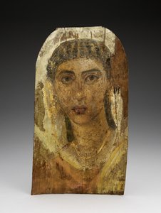 Mummy Portrait of a Young Woman, AD 1-100