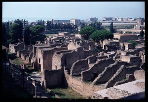 Panoramic view of the archeological site, 5th century BC-1st century AD by Roman Roman