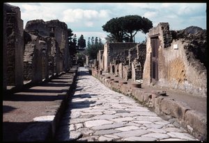 Street Going Down Towards the Lido, 5th Century BC-1st Century AD by Roman Roman