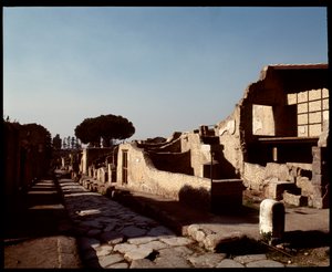 View of Decumanus Maximus by Roman Roman