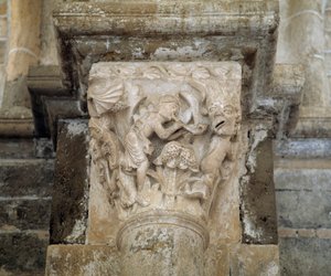 A musician and a demon symbolising lechery