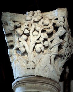 Paradise: a fig tree and an apple tree, Capital of the choir