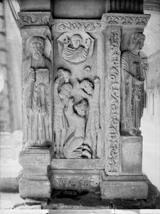 The Stoning of St. Stephen, from a Pillar in the Cloister