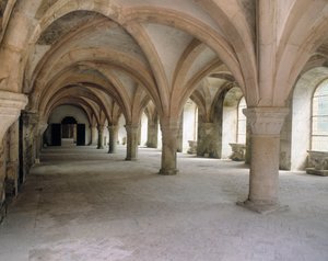 View of scriptorium