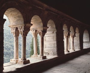 View of the Priory by Romanesque