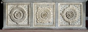 View of the Altar Consisting of Marble Trays