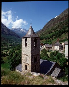View of the church of St Joan de Boi