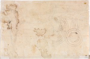 Concentric Circles (verso) by Romanino