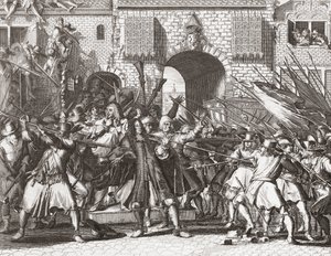 Lynch Mob Grabbing the de Witt Brothers