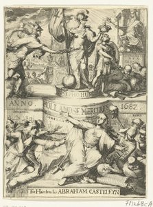 Title Page for the Dutch Mercury for the Year 1687