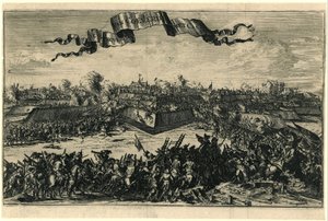 Conquest of Coevorden on December 30, 1672 by Romeyn de Hooghe (attributed to)
