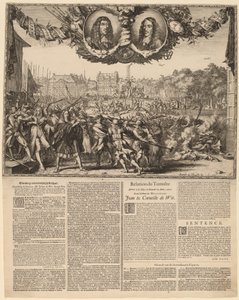 Representation of the True Story of Johan de Witt... by Romeyn de Hooghe