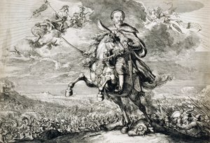 Glorification of John Sobieski III at the Battle of Chocim, 1674
