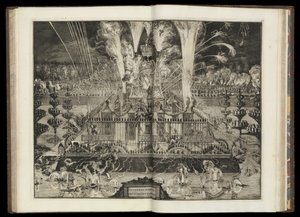 Grand Fireworks Display by Romeyn de Hooghe