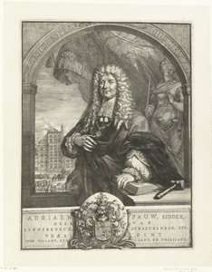 Portrait of Adriaen Pauw by Romeyn de Hooghe