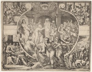 Raising of Lazarus with Scenes from the Life of Christ by Romeyn de Hooghe