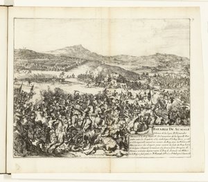 Battle of Aumale, 1592 by Romeyn de Hooghe