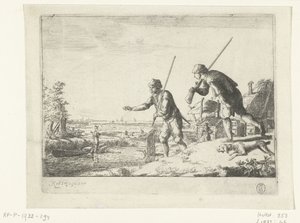 Two Soldiers by the Riverbank