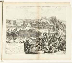 Capture of Caudebec, 1592 by Romeyn de Hooghe