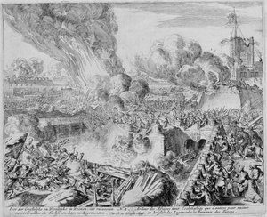 Vienna Print Cycle, Defence of the Fortifications of Vienna by Civilians, 1683