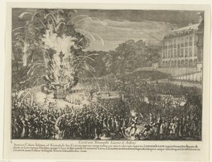 Fireworks in the Palace Garden, 1686