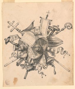 Trophy with Ecclesiastical Objects, 1830–1850 by Romolo Achille Liverani