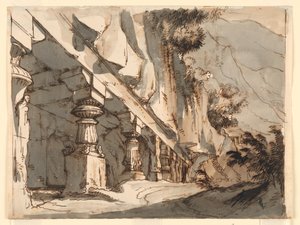 Stage Design, Cave and Temple
