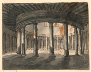 Stage Design, Interior of Circular Building