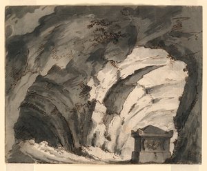 Stage Design, Tomb in a Cave